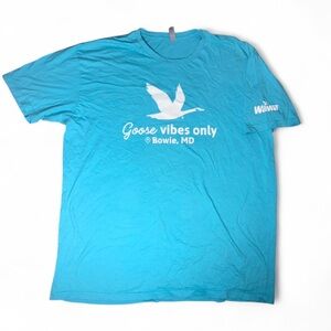 Next Level Apparel Teal Goose Graphic Tee